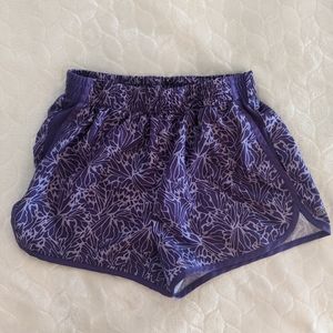 Girls running shorts